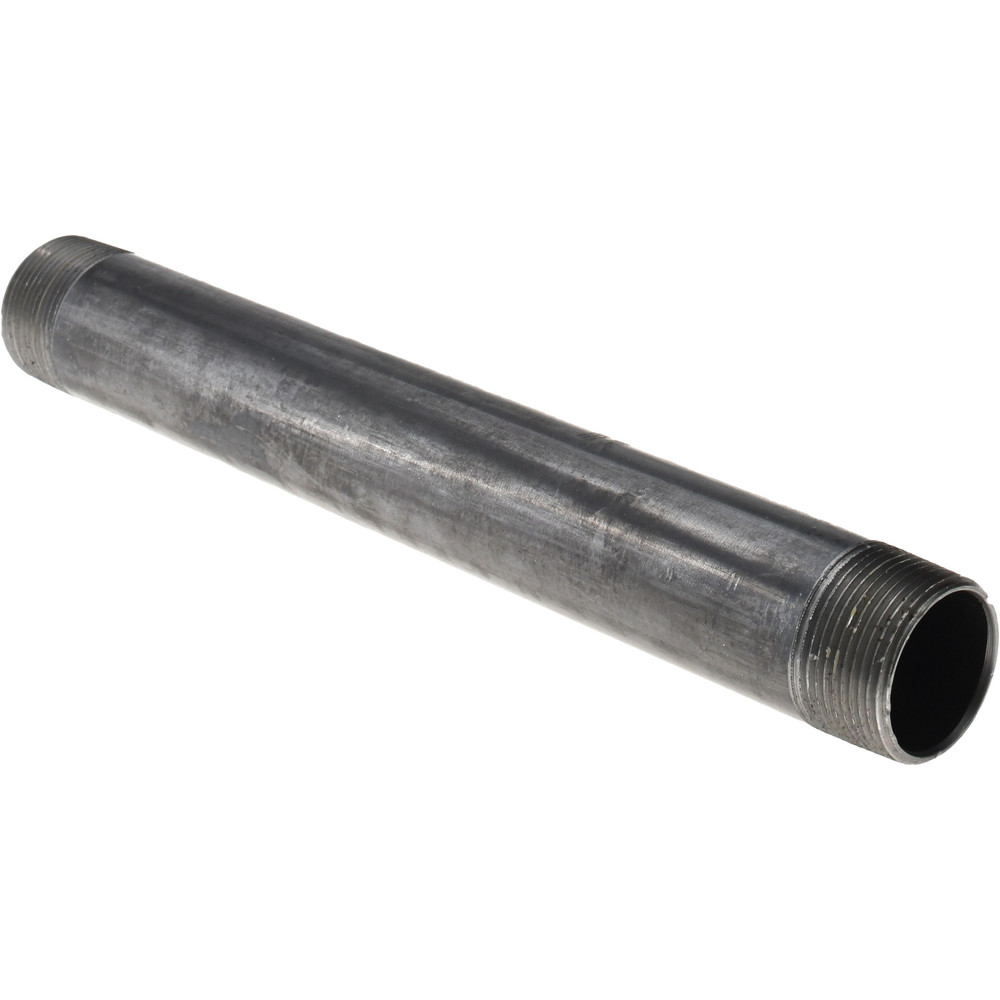 Value Collection Black Pipe Nipple: 1-1/4" Dia x 12" Long, Schedule 40 - NB07120