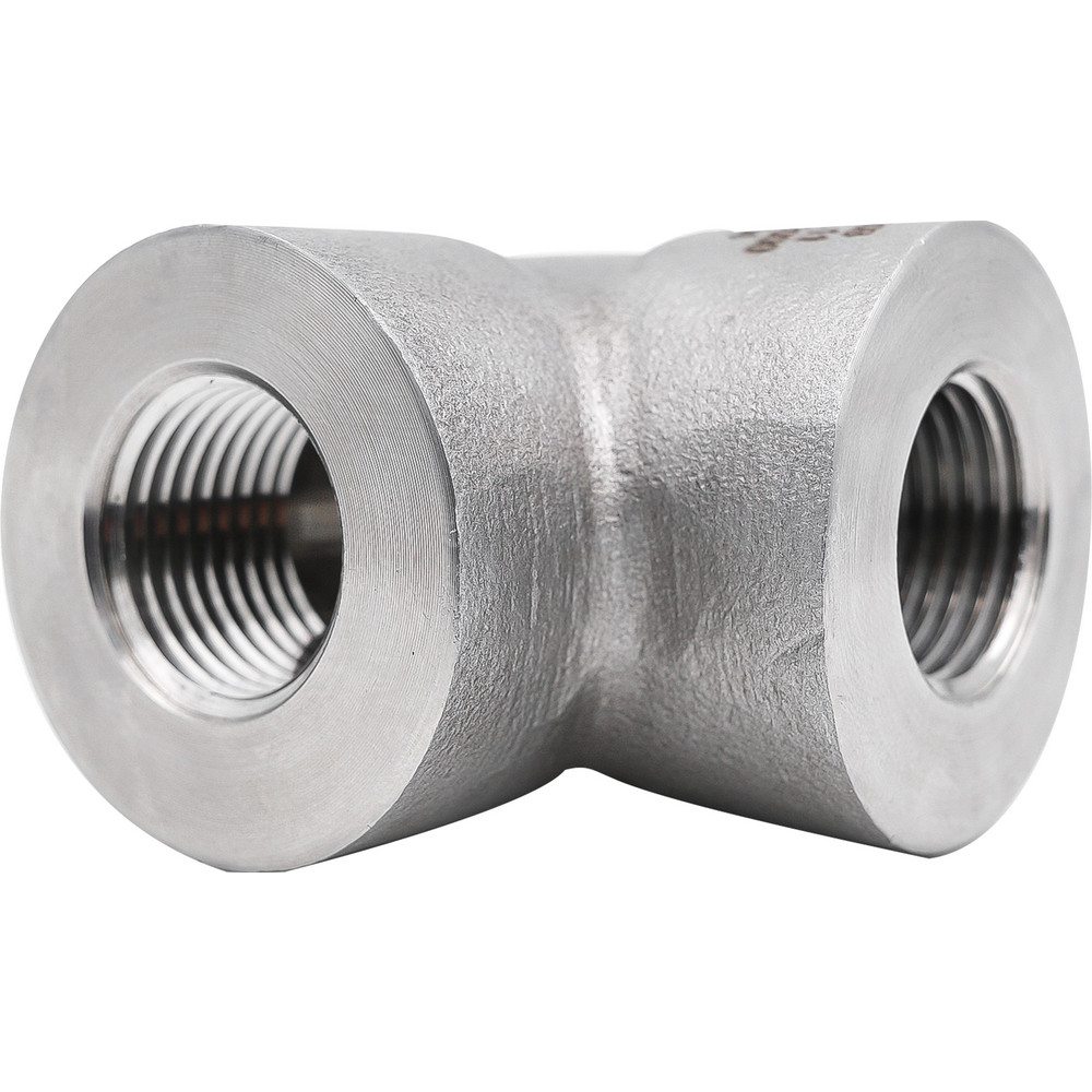 Value Collection Pipe 90 deg Elbow: 1/2", 304 & 304L Stainless Steel - LD90FF 15-NPT-3000