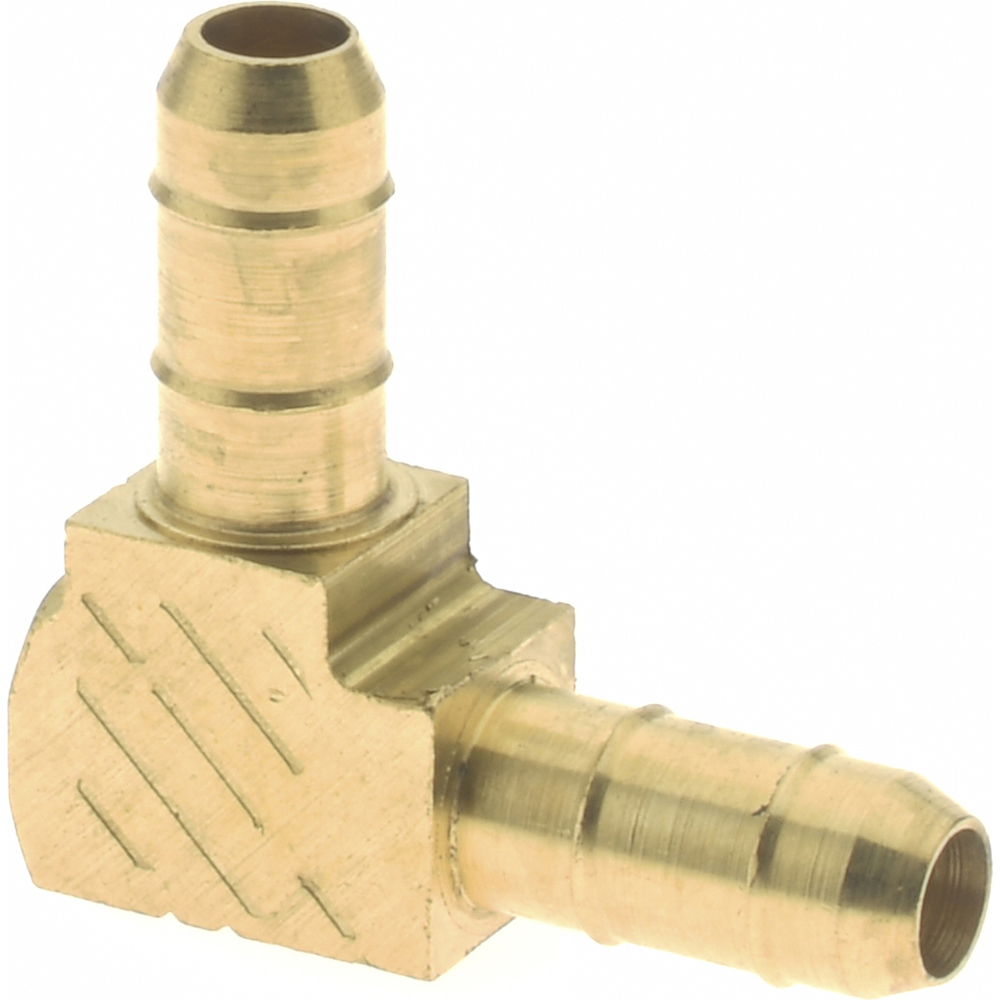 Parker Barbed Tube Male Connector: Multiple Barbs, 1/4-18 - 28-4-4