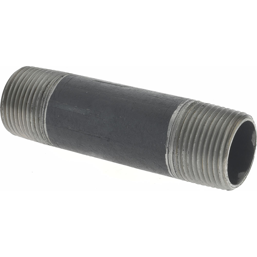 Value Collection Black Pipe Nipple: 3/4" Dia x 3-1/2" Long, Schedule 40 - NB05035