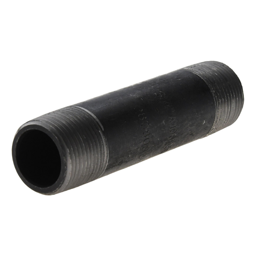 Value Collection Black Pipe Nipple: 3/4" Dia x 3-1/2" Long, Schedule 40 - NB05035
