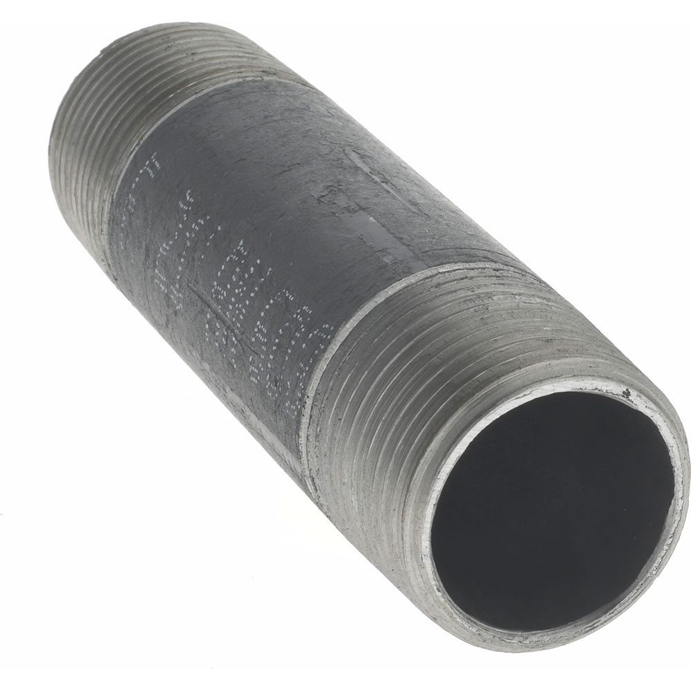 Value Collection Black Pipe Nipple: 3/4" Dia x 3-1/2" Long, Schedule 40 - NB05035