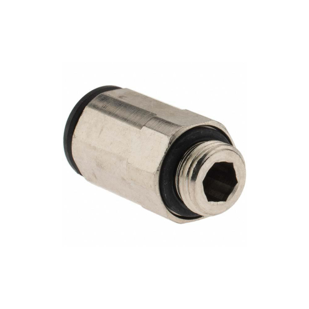 Parker Push-to-Connect Push-to-Connect Fitting: Connector, BSPP, 8.00 mm OD - KP23910
