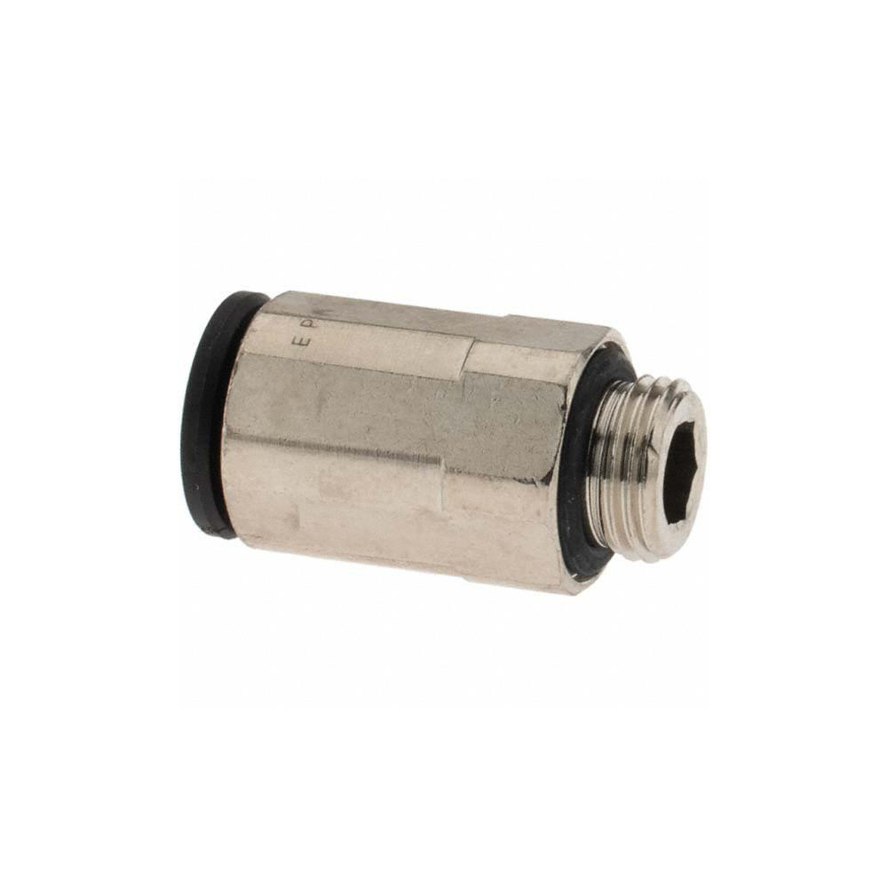 Parker Push-to-Connect Push-to-Connect Fitting: Connector, BSPP, 8.00 mm OD - KP23910