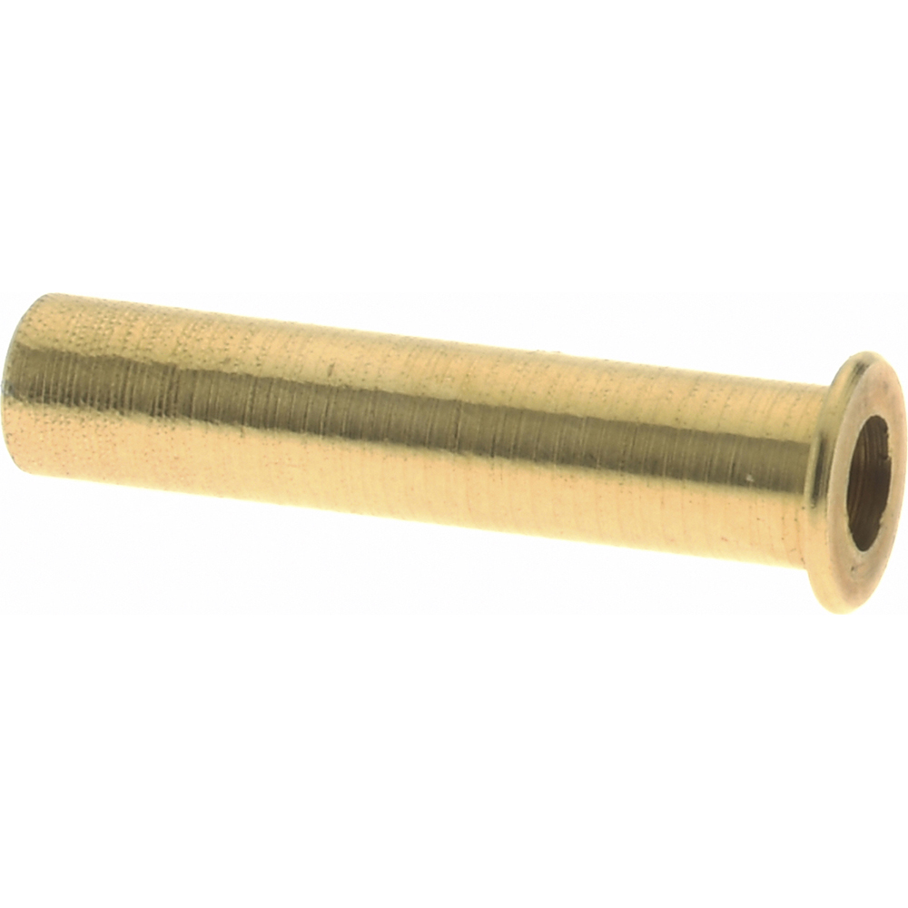 Made in USA Compression Tube Union: 7/16-20, 1/4" Tube OD, Compression x Compression - F-4-U