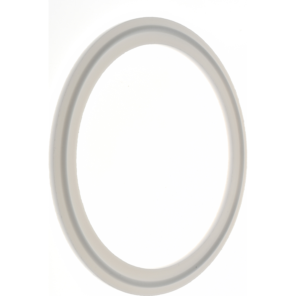 VNE Sanitary Tube Gasket: Polytetrafluroethylene, 2" OD - EG40T2.0