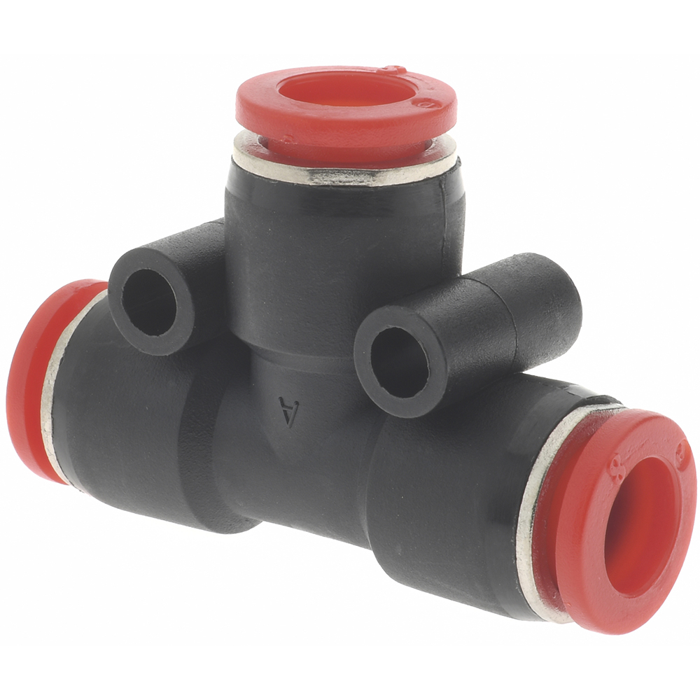 Norgren Push-to-Connect Tube x Tube Fitting: Union, 10.00 mm OD - C00201000