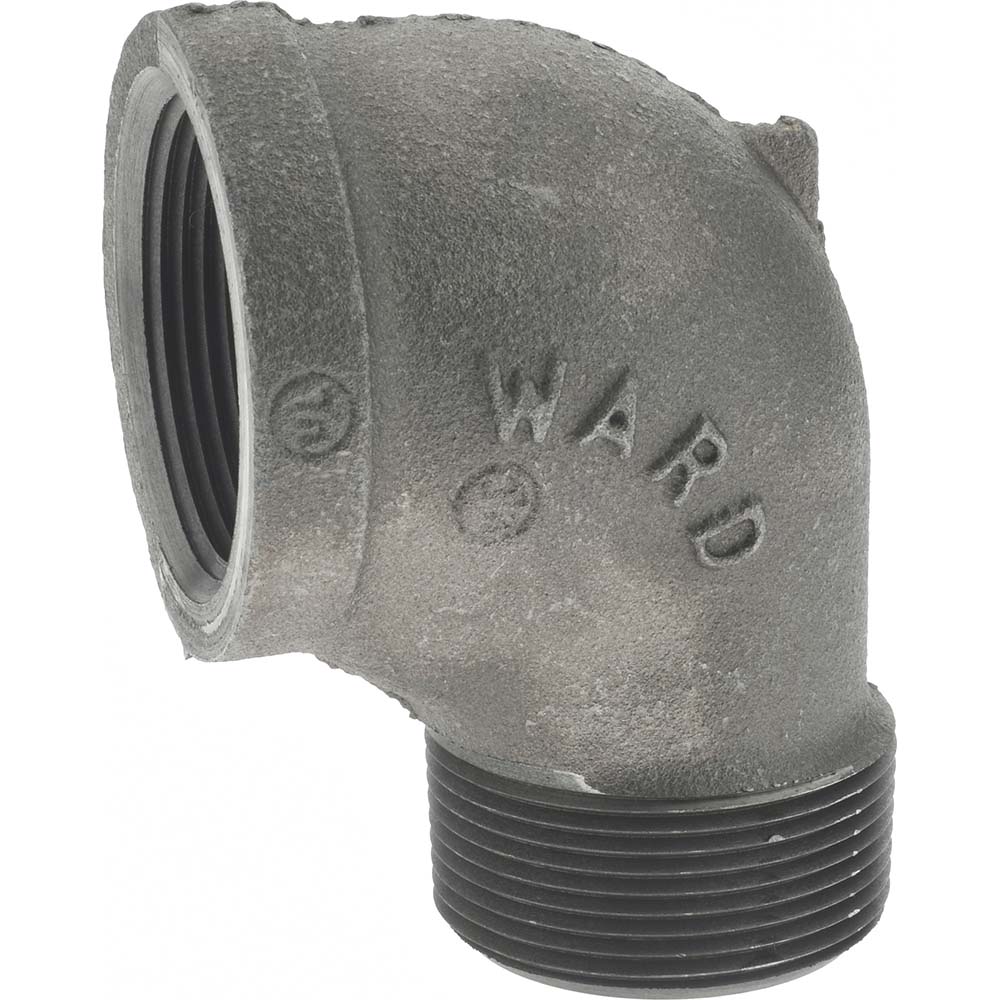 Value Collection Black 90 deg Street Elbow: 1-1/2", Threaded - 13527