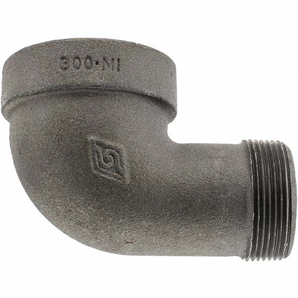 Value Collection Black 90 deg Street Elbow: 1-1/2", Threaded - 13527