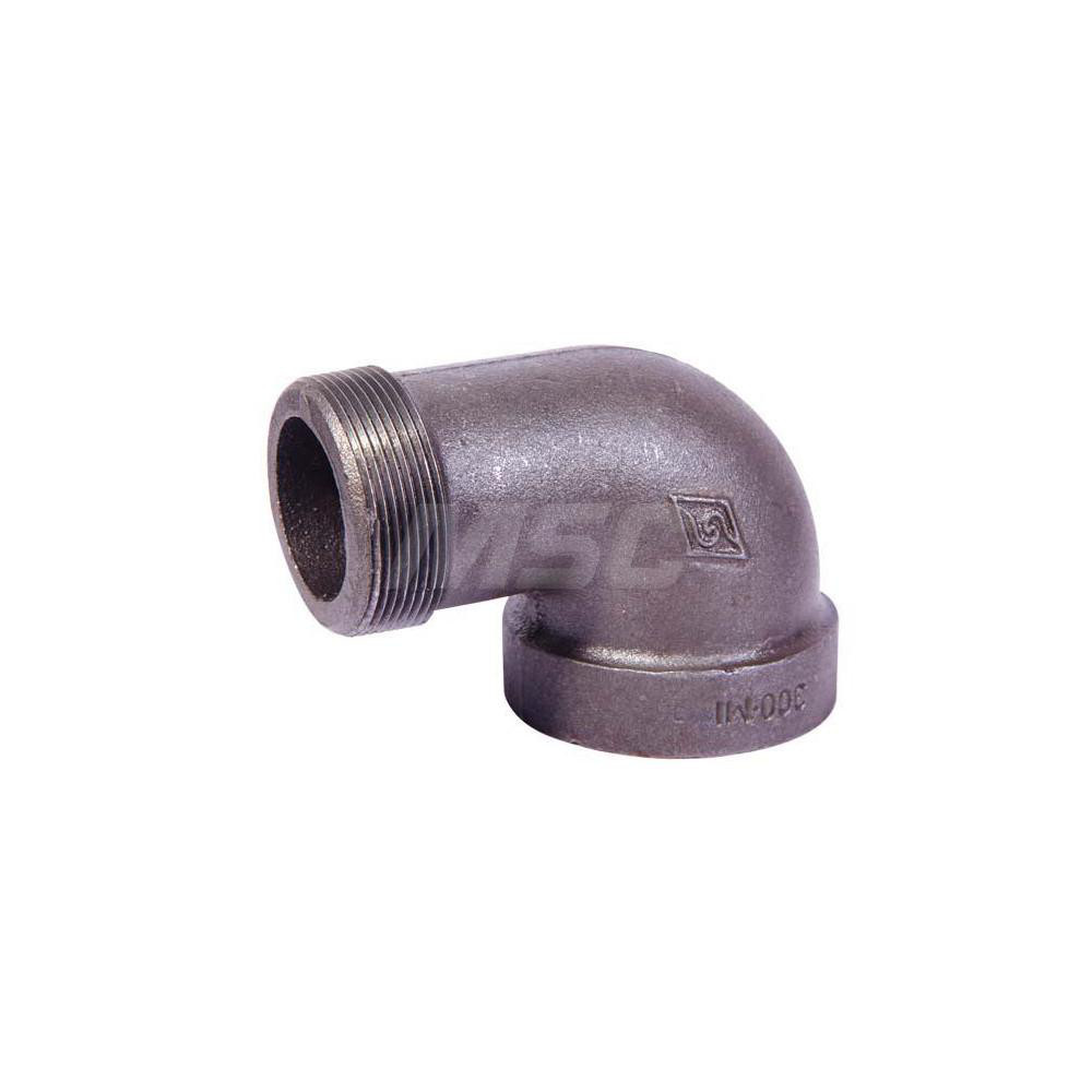 Value Collection Black 90 deg Street Elbow: 1-1/2", Threaded - 13527