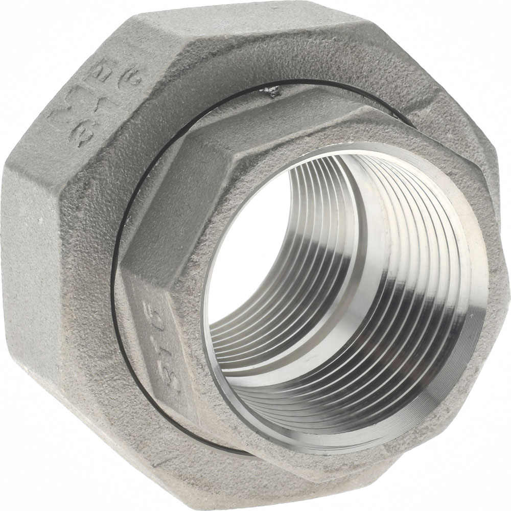 Merit Brass Pipe Union: 1", 316 Stainless Steel - K687-16