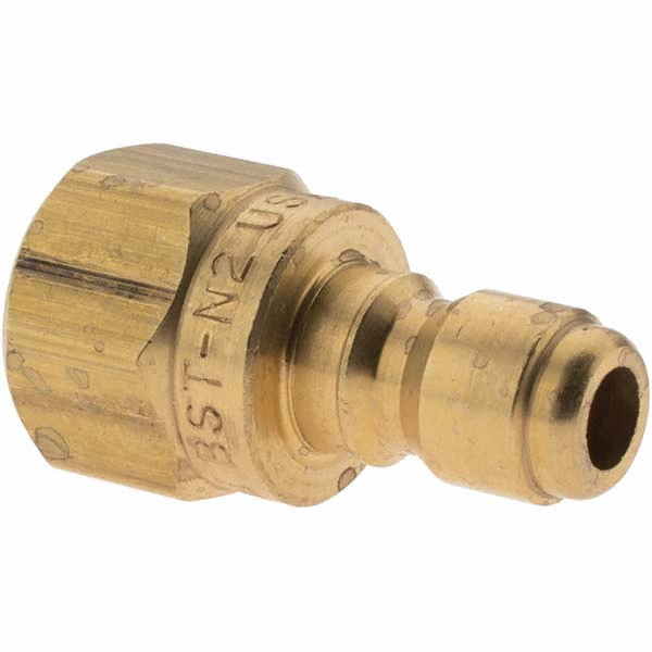 Parker Hydraulic Hose Coupler: 6 mm, 3/8-18 - BST-N3M-787