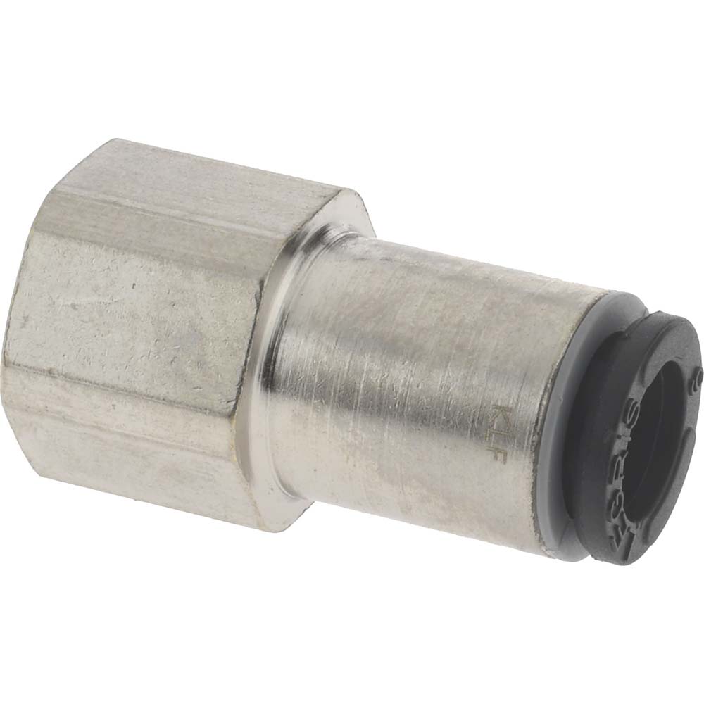 Legris Push-to-Connect Push-to-Connect Fitting: Straight, BSPP, 6.00 mm OD - 3114 06 10