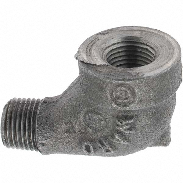 Value Collection Black 90 deg Street Elbow: 1/8", Threaded - MSC-62148770