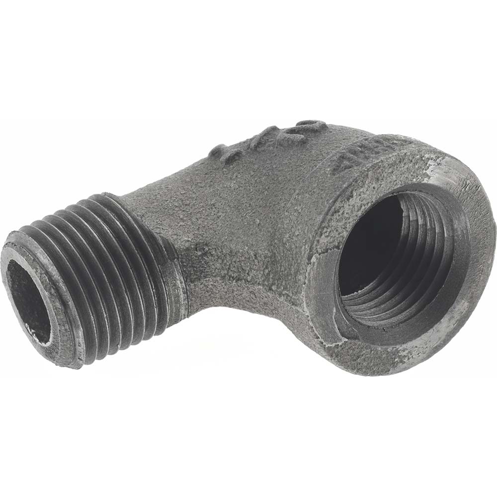 Value Collection Black 90 deg Street Elbow: 1/8", Threaded - MSC-62148770