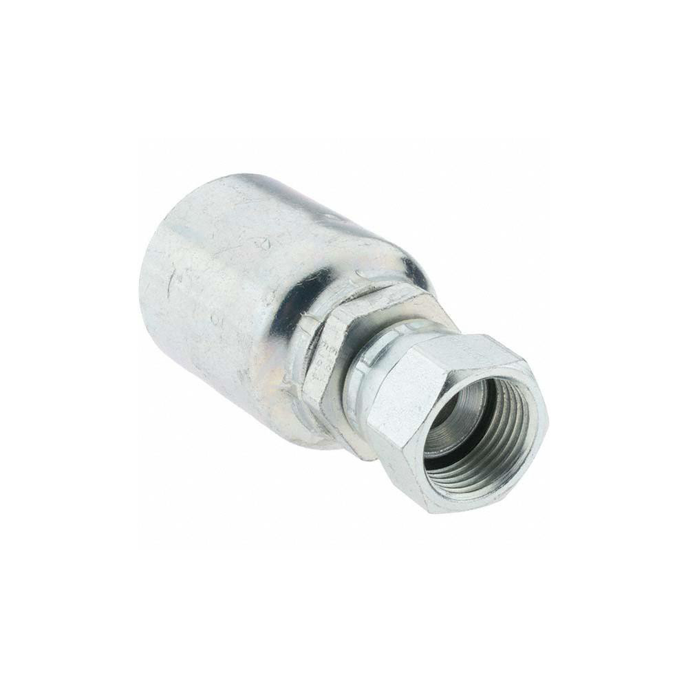 Parker Hydraulic Hose Female JIC 37 ° Swivel Fitting: 0.625" ID, 10 mm, 1/2" - KP81310