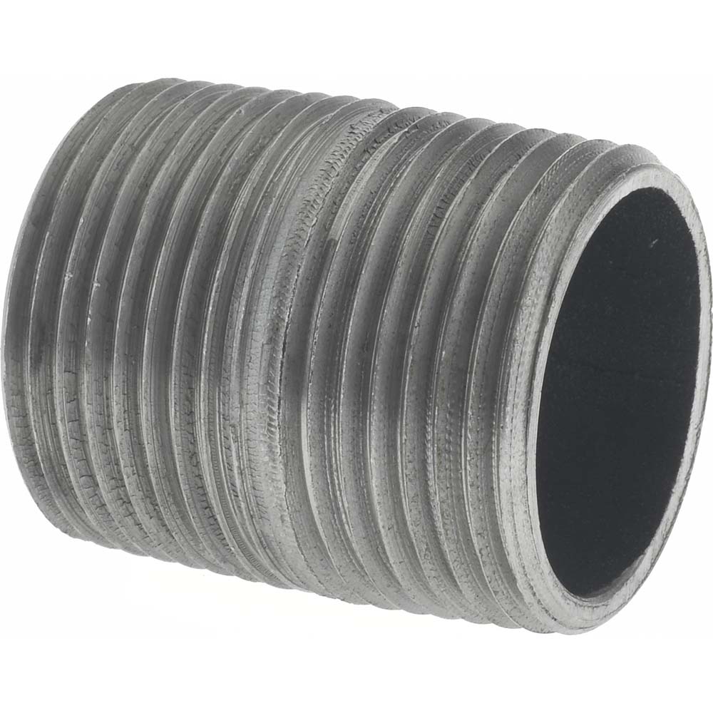 Value Collection Black Pipe Nipple: 1" Dia x 1-1/2" Long, Schedule 40 - MSCNB06001