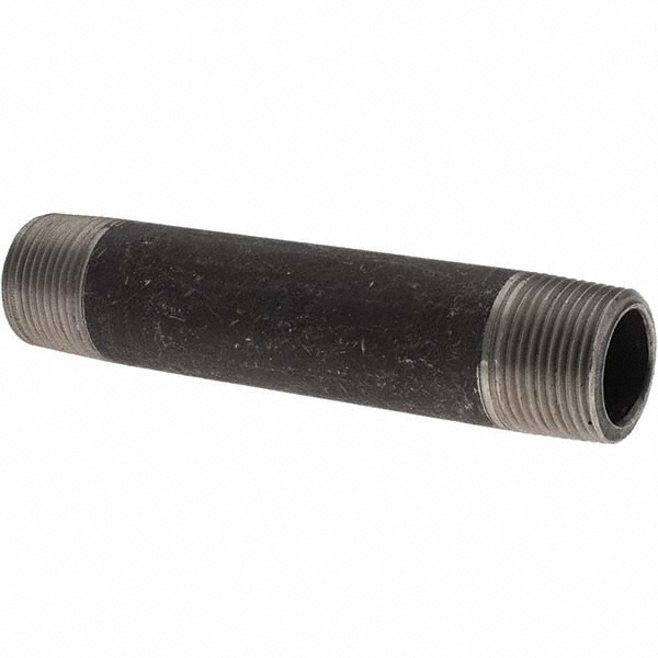Value Collection Black Pipe Nipple: 1" Dia x 1-1/2" Long, Schedule 40 - MSCNB06001