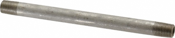 Merit Brass Stainless Steel Pipe Nipple: 1/8" Pipe, Grade 316 & 316L - 6002-500