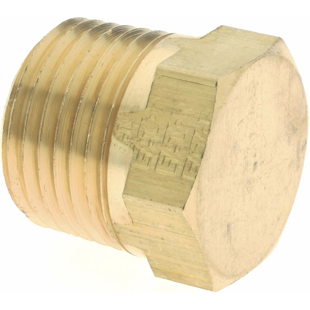 Parker Push-to-Connect Push-to-Connect x Male NPTF Fitting: 90 deg Elbow, 3/8 Thread, NPTF, 5/8" OD - 169PTC-10-6