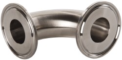 VNE Sanitary Tube Gasket: Silicone, 1/2" OD - EG40S.5