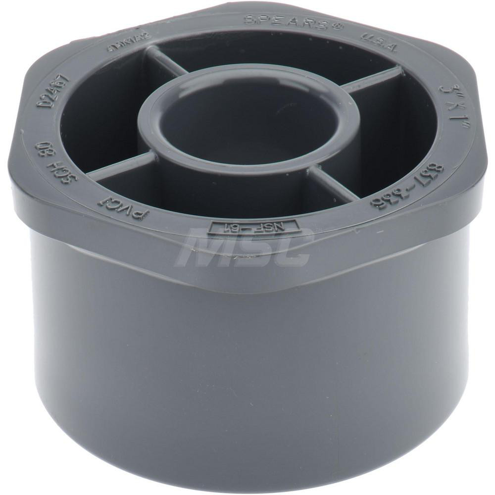 Dixon Valve & Coupling Brass & Chrome Pipe Fittings: Fitting Type: Reducer Bushing Male to Female; Fitting Size: 1/2 x 3/8; End Connections: MNPT x FNPT - 3730806C