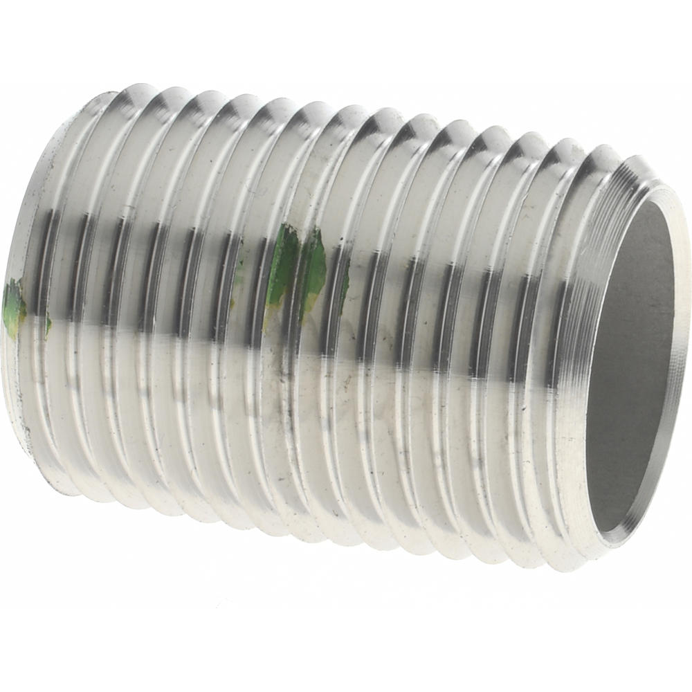 Merit Brass Pipe Tee: 1/2", 316 Stainless Steel - K606-08