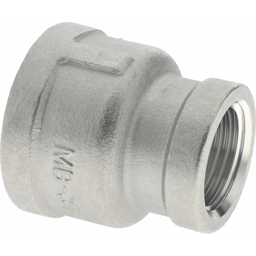 Merit Brass Pipe Tee: 1/2", 316 Stainless Steel - K606-08