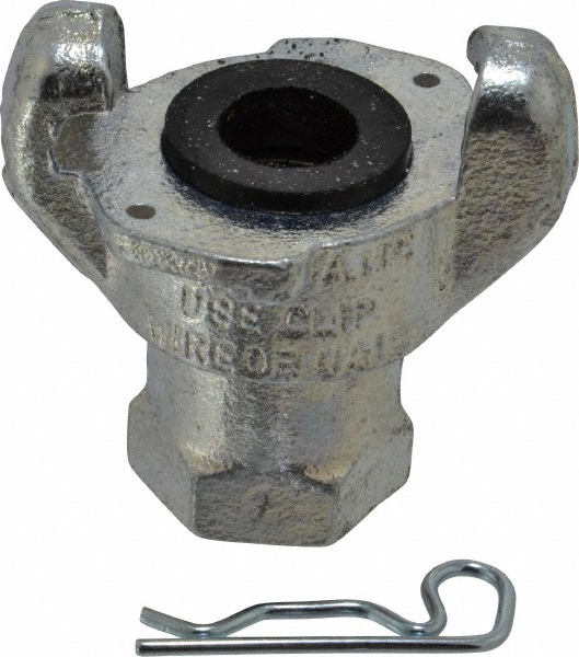 Parker Pneumatic Hose Coupling: 1/4-18, 3/8" Body Dia, Industrial Interchange - 24C