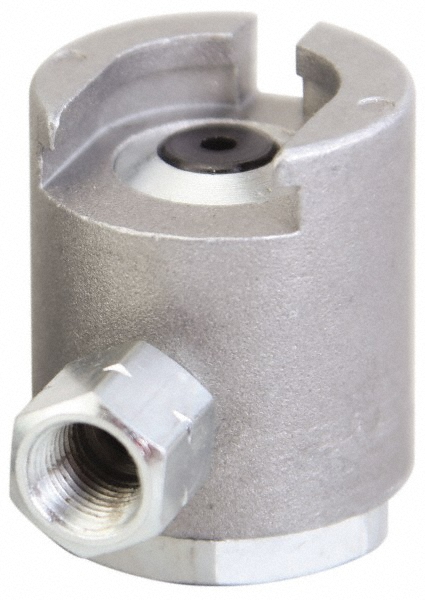 Parker Pneumatic Hose Coupling: 1/4-18, 3/8" Body Dia, Industrial Interchange - 24C