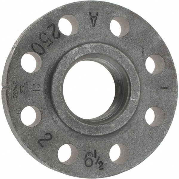 Anvil 3" Pipe, 7-1/2" OD, 1-3/16" Hub Length, Iron Threaded Pipe Flange - 0308003201