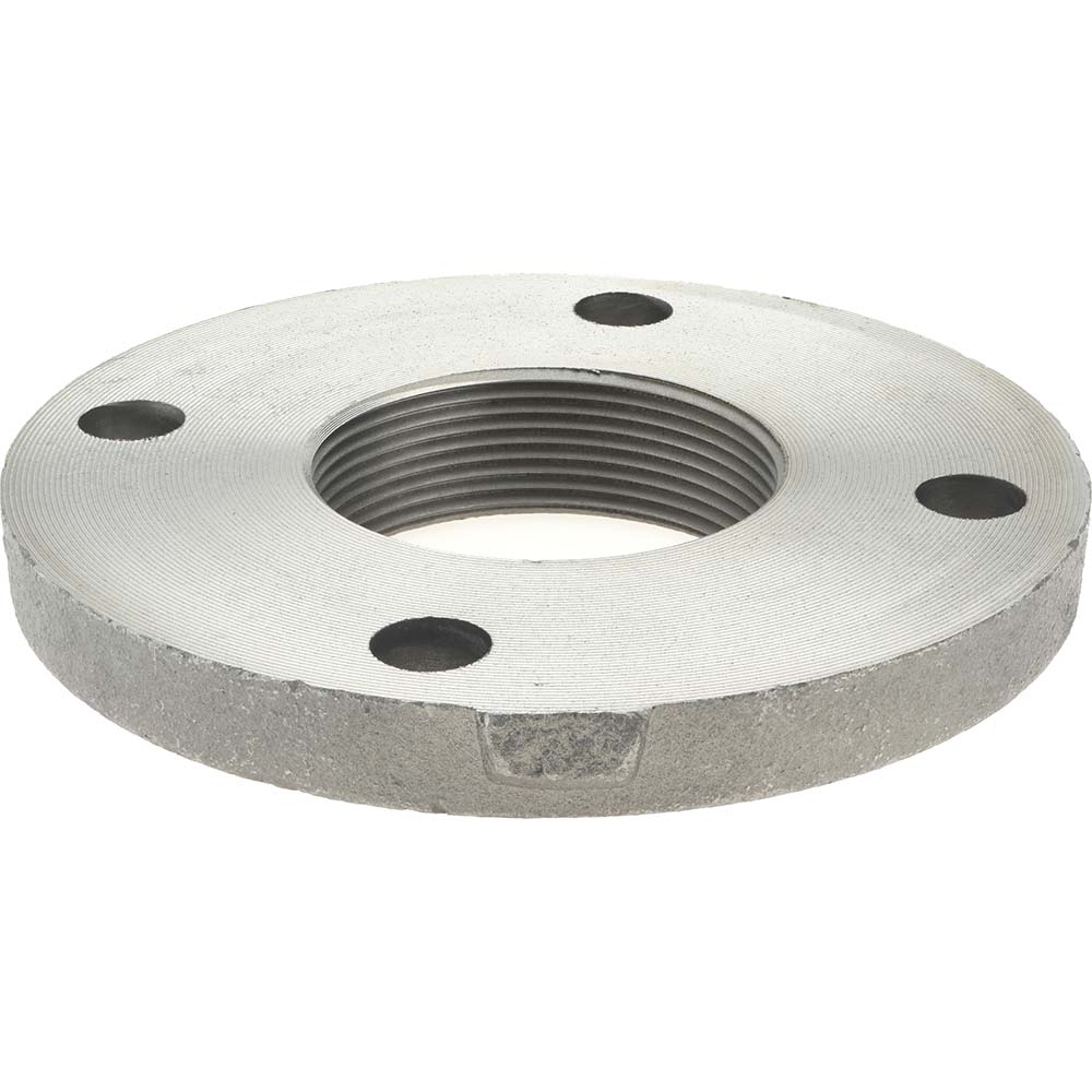 Anvil 3" Pipe, 7-1/2" OD, 1-3/16" Hub Length, Iron Threaded Pipe Flange - 0308003201