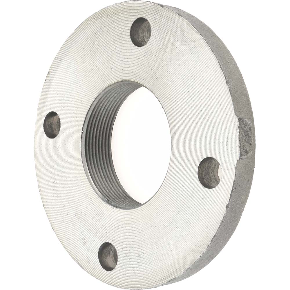 Anvil 3" Pipe, 7-1/2" OD, 1-3/16" Hub Length, Iron Threaded Pipe Flange - 0308003201