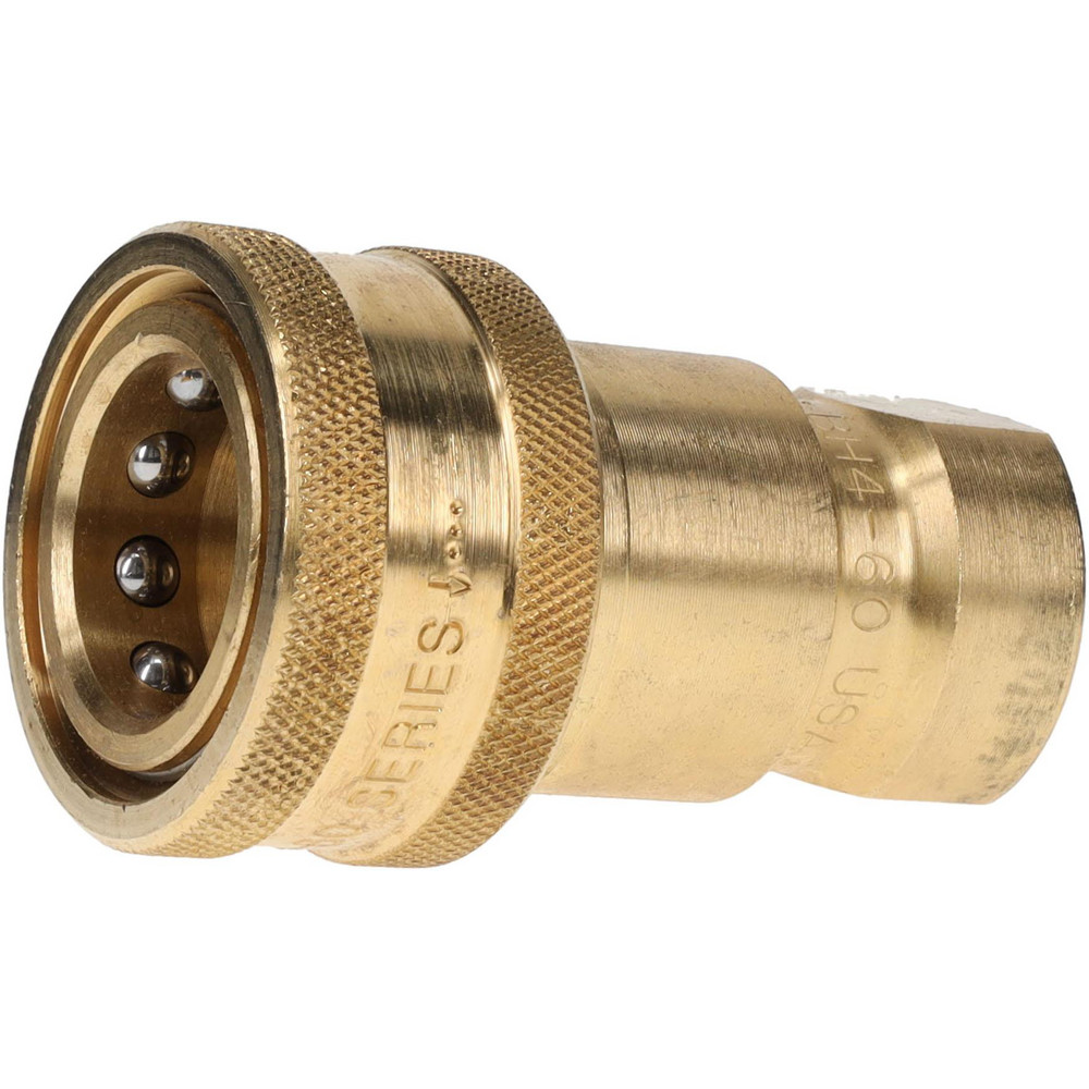 Parker Hydraulic Hose Female Pipe Rigid Fitting: 1/2", 1/2", 1,000 psi - BH4-60