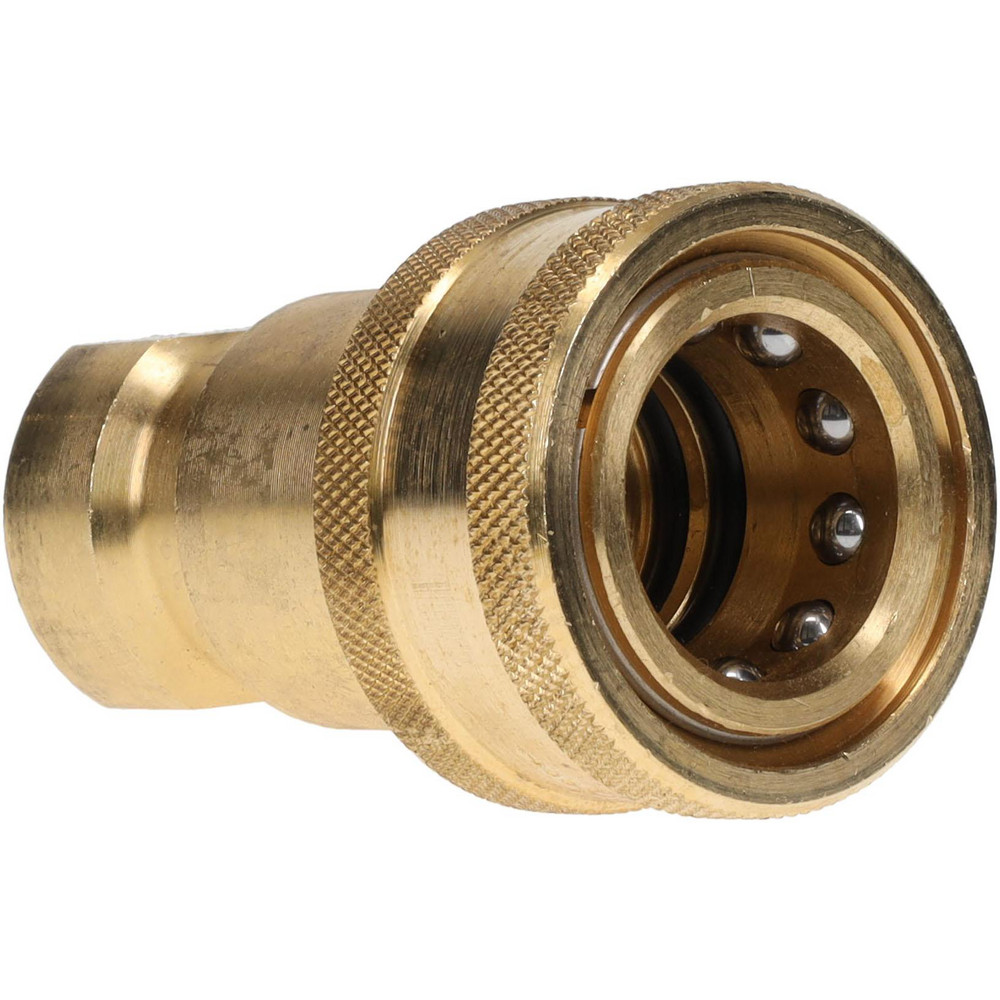 Parker Hydraulic Hose Female Pipe Rigid Fitting: 1/2", 1/2", 1,000 psi - BH4-60