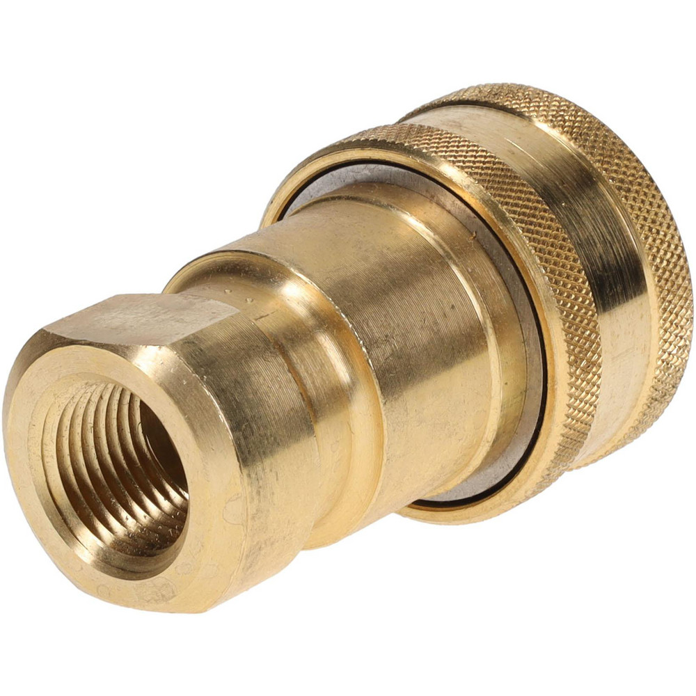 Parker Hydraulic Hose Female Pipe Rigid Fitting: 1/2", 1/2", 1,000 psi - BH4-60
