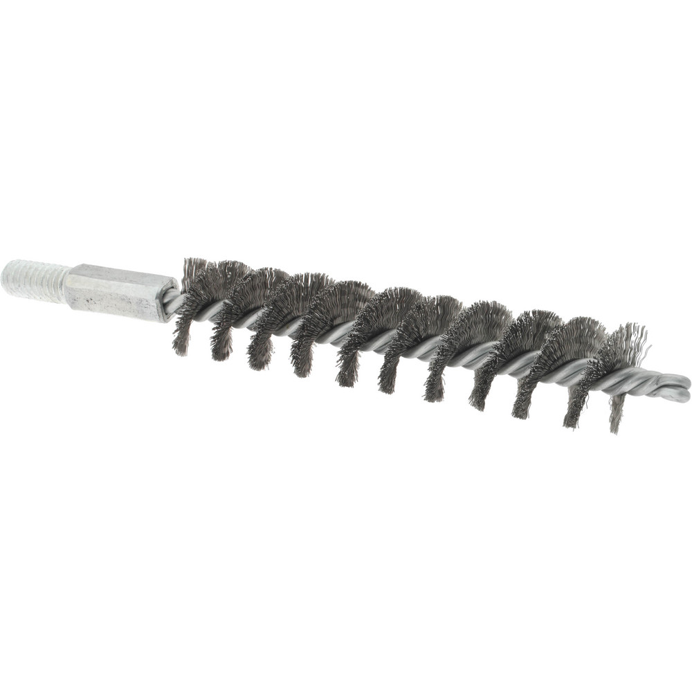 Anvil Black Pipe Nipple: 3/8" Dia x 10" Long, Schedule 40 - 0330013400