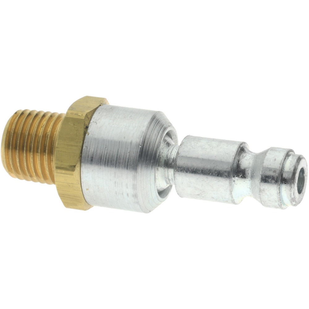 Coilhose Pneumatics Pneumatic Hose Coupling: 1/4" Thread, 1/4" Body Dia, Industrial Interchange - 15-04BS