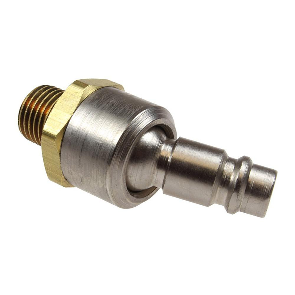 Coilhose Pneumatics Pneumatic Hose Coupling: 1/4" Thread, 1/4" Body Dia, Industrial Interchange - 15-04BS