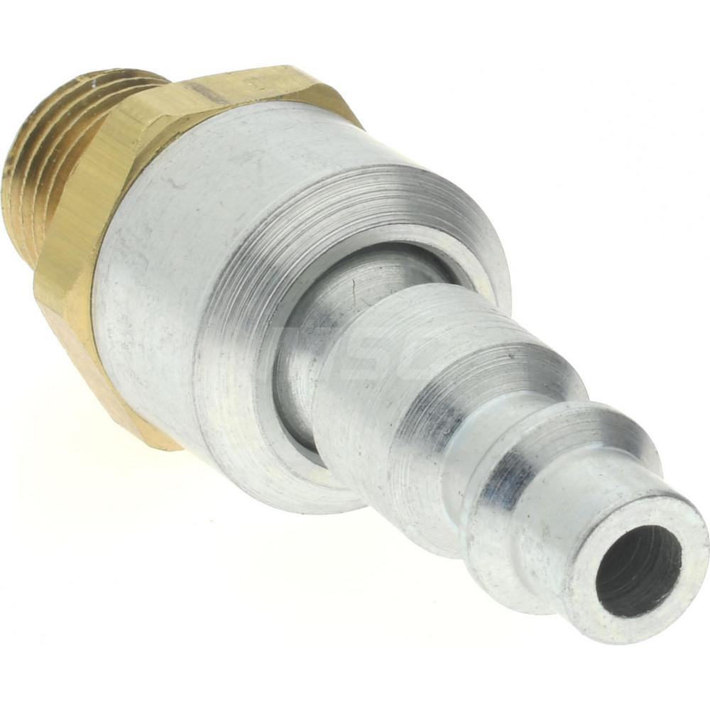 Coilhose Pneumatics Pneumatic Hose Coupling: 1/4" Thread, 1/4" Body Dia, Industrial Interchange - 15-04BS