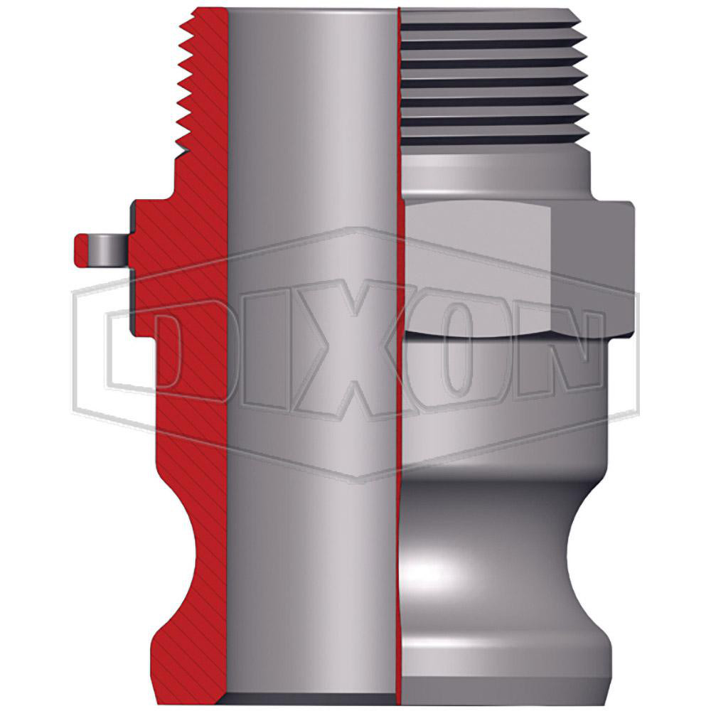Dixon Valve & Coupling Cam & Groove Coupling: 2-1/2" - 250-F-AL
