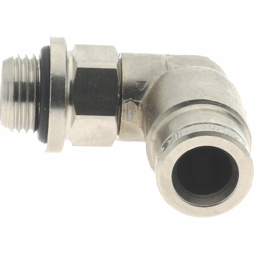 Parker Hydraulic Hose Swivel Fitting: 0.5" ID, 8 mm, 1/2-14 - KP84364
