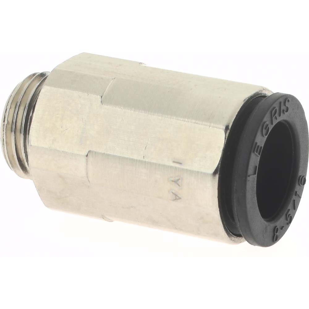 Parker Push-to-Connect Push-to-Connect Fitting: Connector, BSPP, 8.00 mm OD - KP23911