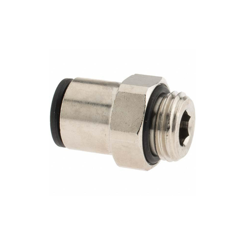 Parker Push-to-Connect Push-to-Connect Fitting: Connector, BSPP, 8.00 mm OD - KP23911
