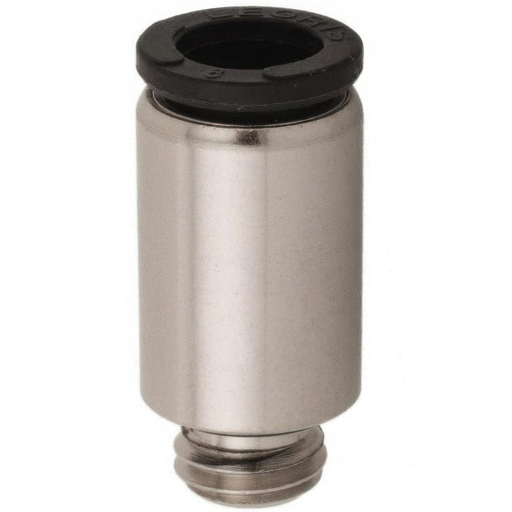 Legris Push-to-Connect Push-to-Connect Fitting: Connector, M5x0.8 Thread, 4.00 mm OD - 3181 04 19