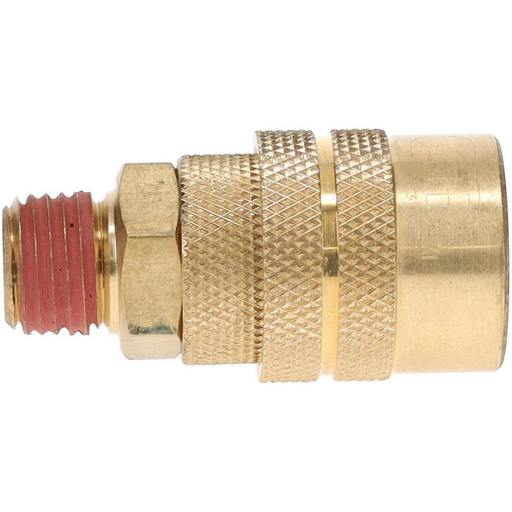 CEJN Pneumatic Hose Coupling: 3/8" Thread, 1/4" Body Dia, Industrial Interchange - 10 310 2404