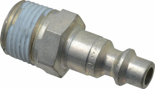 CEJN Pneumatic Hose Coupling: 3/8" Thread, 1/4" Body Dia, Industrial Interchange - 10 310 2404