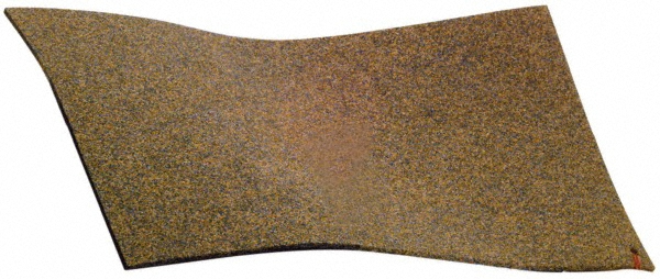 Made in USA Gasket Sheet: 36" OAW, 1/32" Thick, Brown, Vegetable Fiber - 31945785