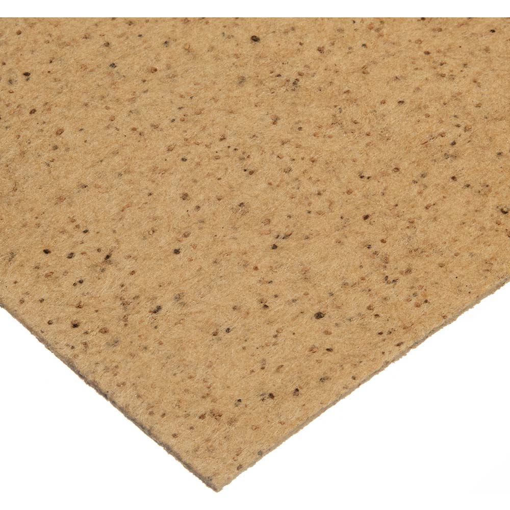 Made in USA Gasket Sheet: 36" OAW, 1/32" Thick, Brown, Vegetable Fiber - 31945785