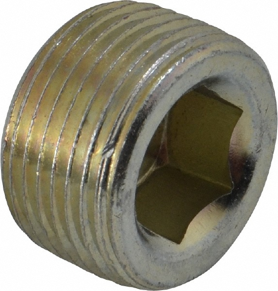 Parker Industrial Pipe Hollow Hex Plug: 3/4" Male Thread, MNPTF - 3/4 HHP-S